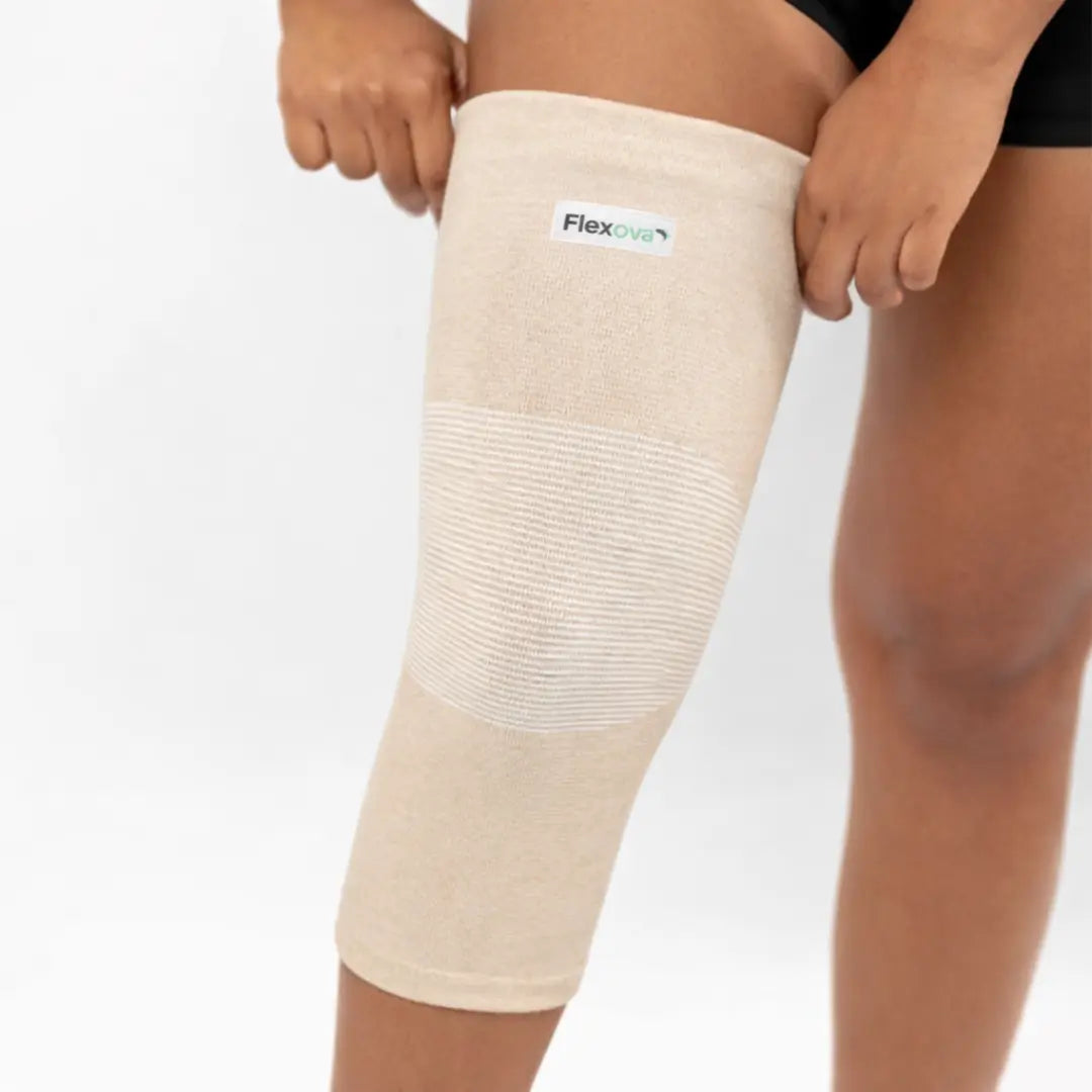 Premium Bambus-Kniebandage